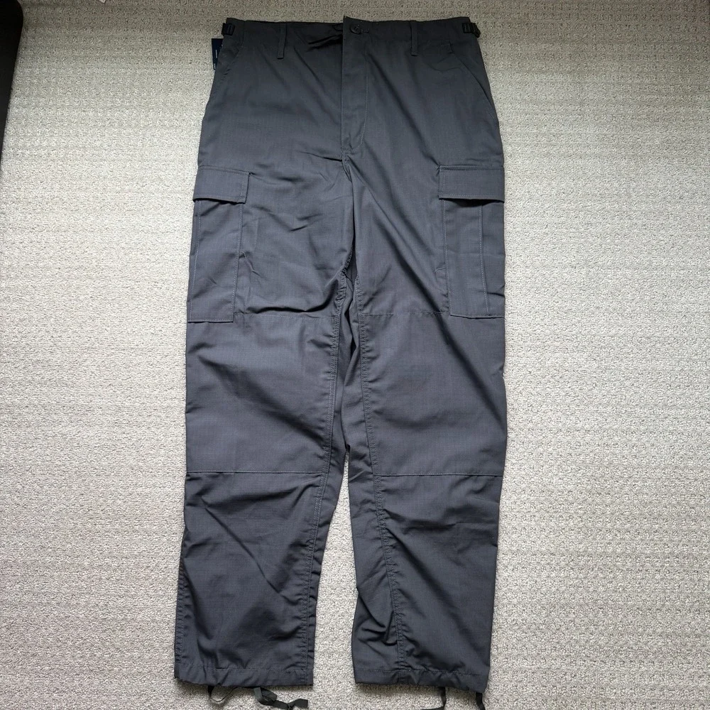 Propper BDU Zip Fly Trousers Mens Medium Regular Grey Tactical Cargo Pants NWT